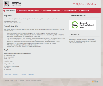 Kecskemét Kulturájáért Alapítvány 4. kép